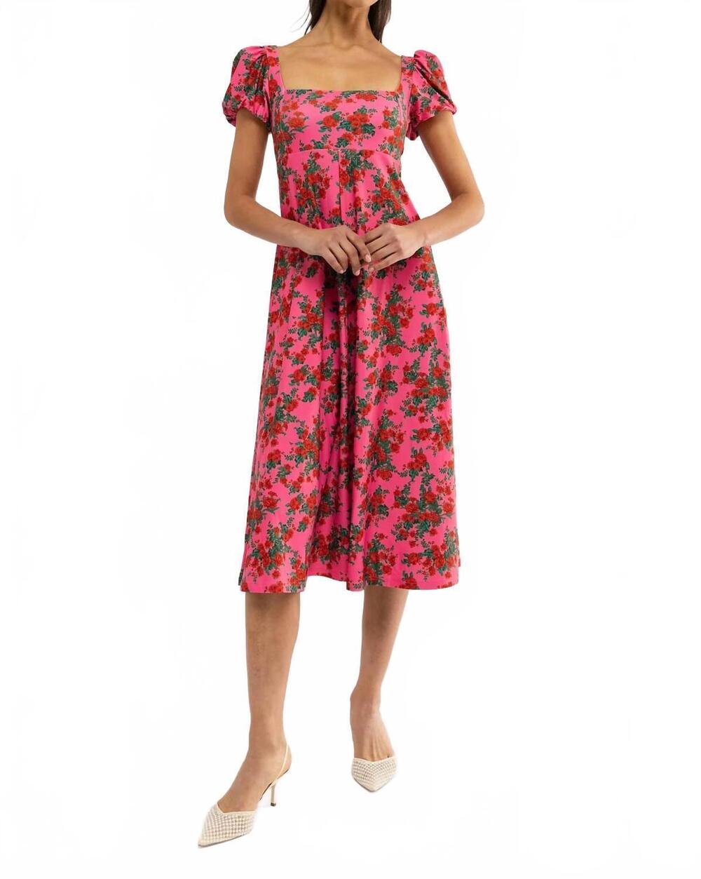 NEW SMITH & QUINN rosalie dress in shrub rose
